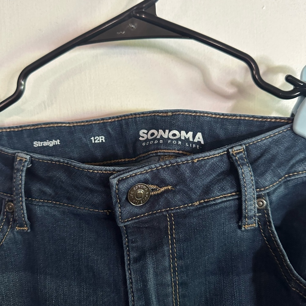 Sonoma Dark Blue Denim Jeans